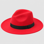 Uldfedora til Damer - Bredskygget Vintagehat