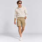 Herre Cargoshorts – Afslappet Pasform Bomuld Multi-lomme