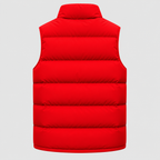 Herre Hætte Puffer Vest – Ærmeløs Quiltet Bodywarmer