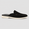 Ruskindslook Loafers til Herrer - Bagløse Slip-On Mules