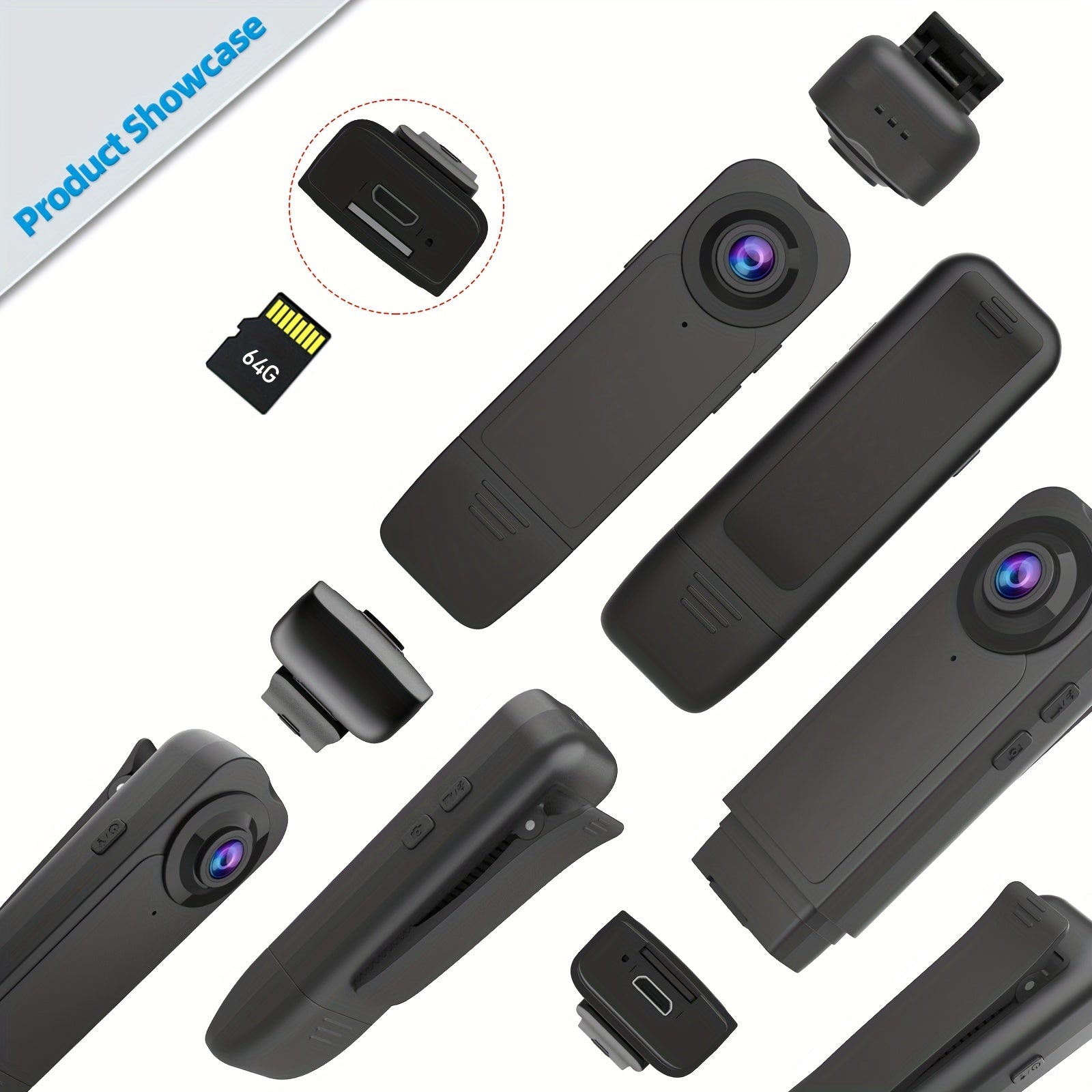 Kompakt kamera Full HD 1080p optagelse