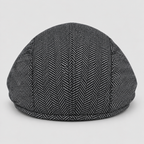 Herringbone Flat Cap – Tweed Sixpence til Herrer