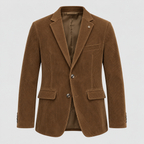 Ridgeway Cordblazer til Herrer – Albuepatches, Frontlommer