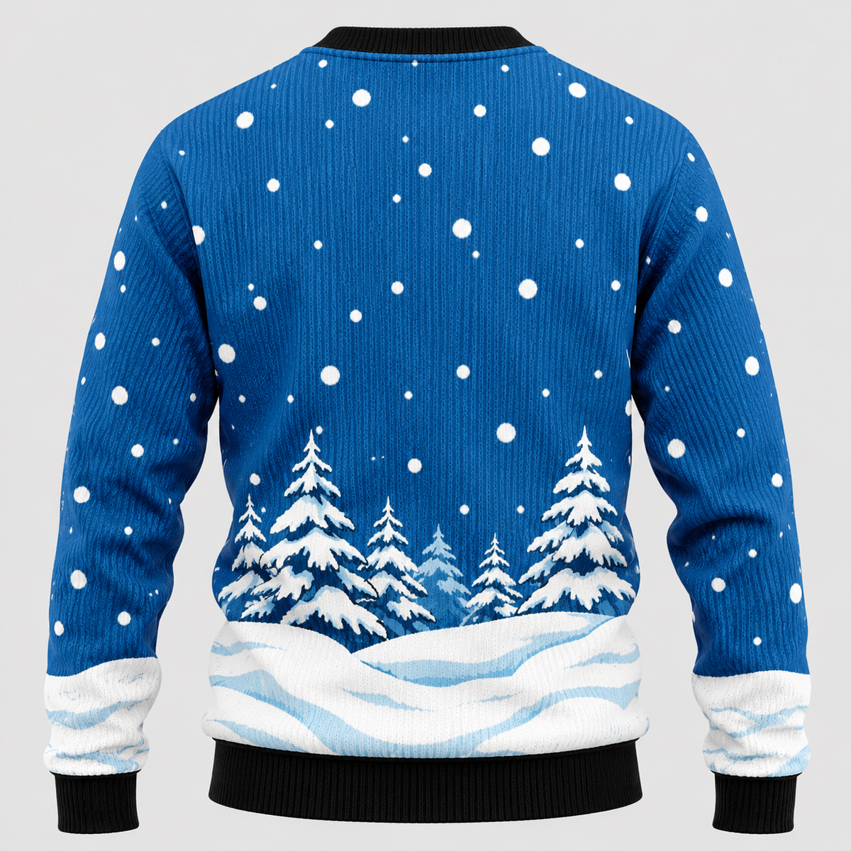 Snemandsprintet Sweater til Herrer - Strikket med Rund Hals