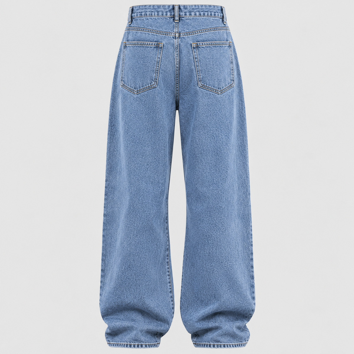 Jeans med Vide Ben til Damer - Høj Talje, Afslappet Pasform