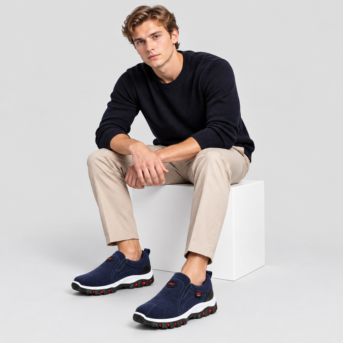 Herre Slip-On Outdoor Sko – Vandafvisende Vandresko
