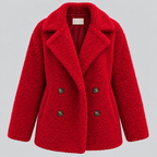 Teddy Fleece Jakke – Dobbeltradet Vinterfrakke