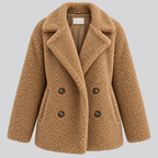 Teddy Fleece Jakke – Dobbeltradet Vinterfrakke