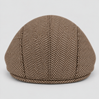 Herringbone Flat Cap – Tweed Sixpence til Herrer