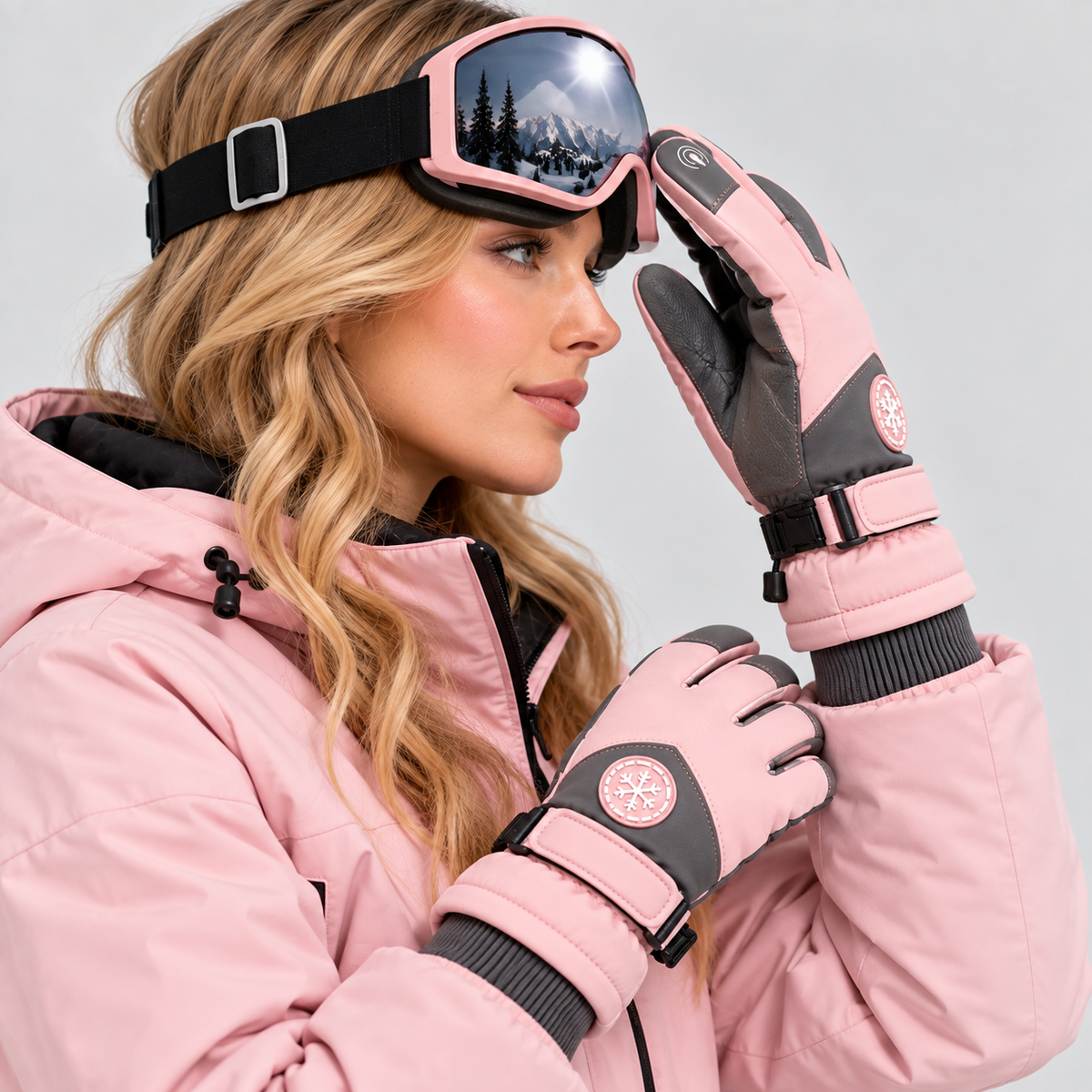 Unisex Vintersportshandsker - Vandtætte med Touchscreen-Fingerspidser