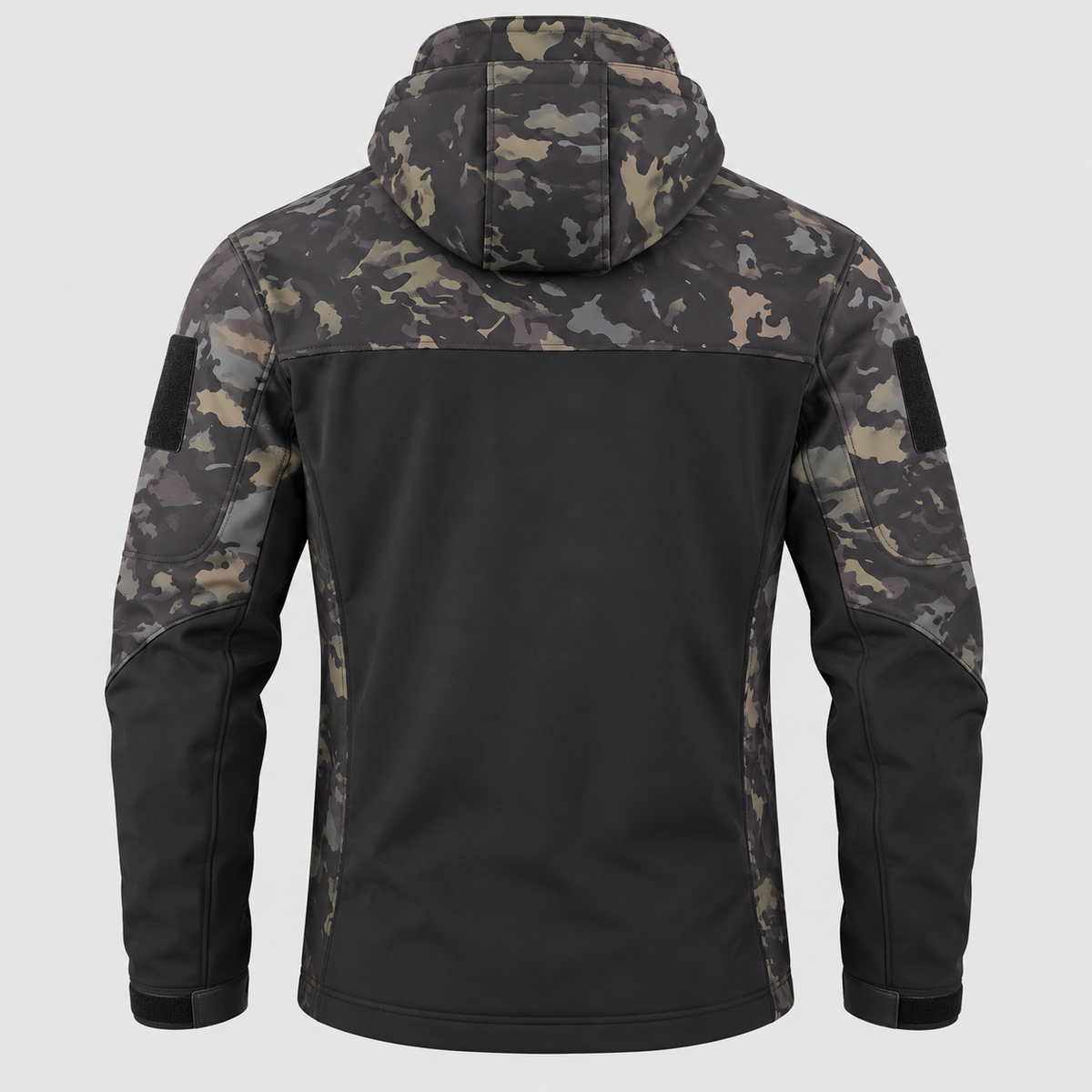 Taktisk Softshell-Jakke til Herrer - Vandafvisende, Med Hætte