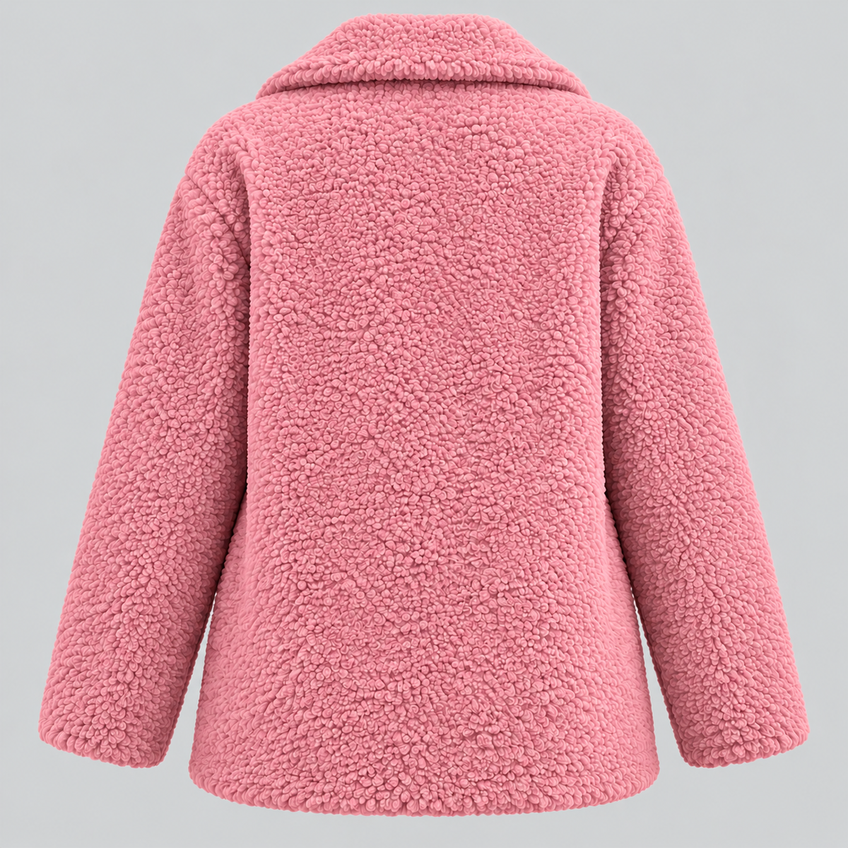 Teddy Fleece Jakke – Dobbeltradet Vinterfrakke