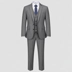 Herre Slim Fit Todelt Jakkesæt – Notch Revers Blazer