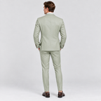 Herre Slim Fit Todelt Jakkesæt – Blazer og Bukser