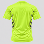 Herre Sports T-shirt – Kontrast Piping Rundhals