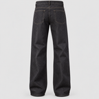 Straight Leg Jeans til Herrer - Mørk Indigo Denim, Fem Lommer