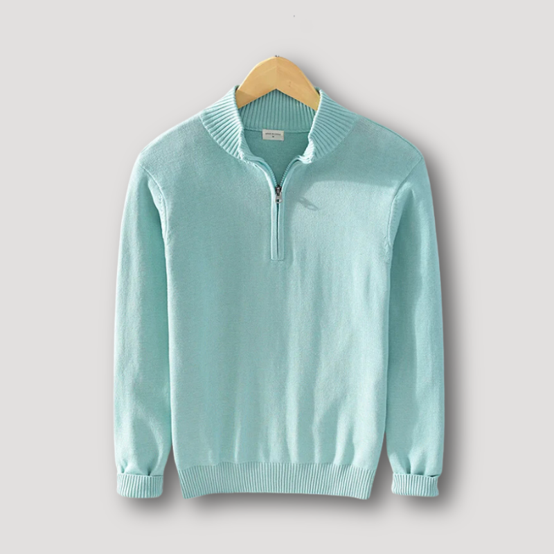 Half-zip trøje – komfortabel – til hverdagsbrug