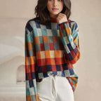 Annah – Couture Patchwork Rullekrave til Kvinder