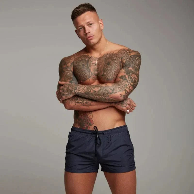 Eckbert – Korte badeshorts til mænd med lomme