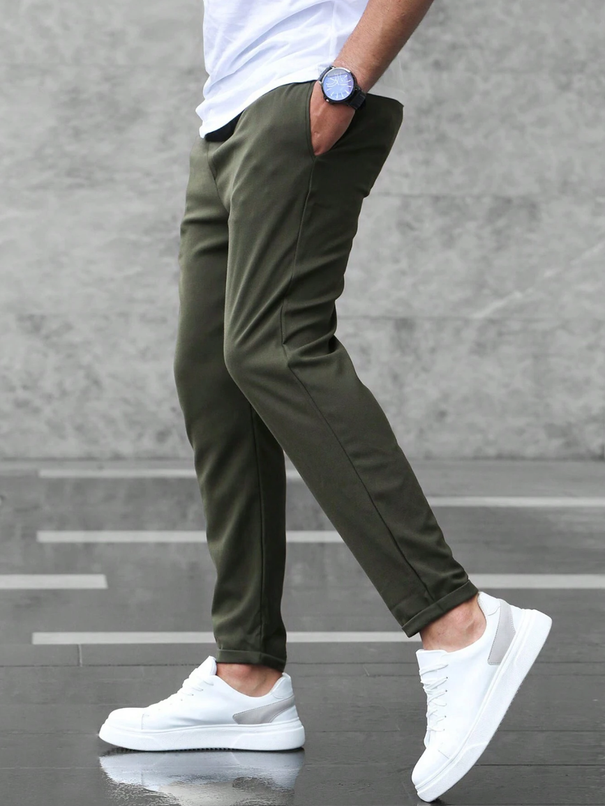 Stretch bukser herre elegant komfort