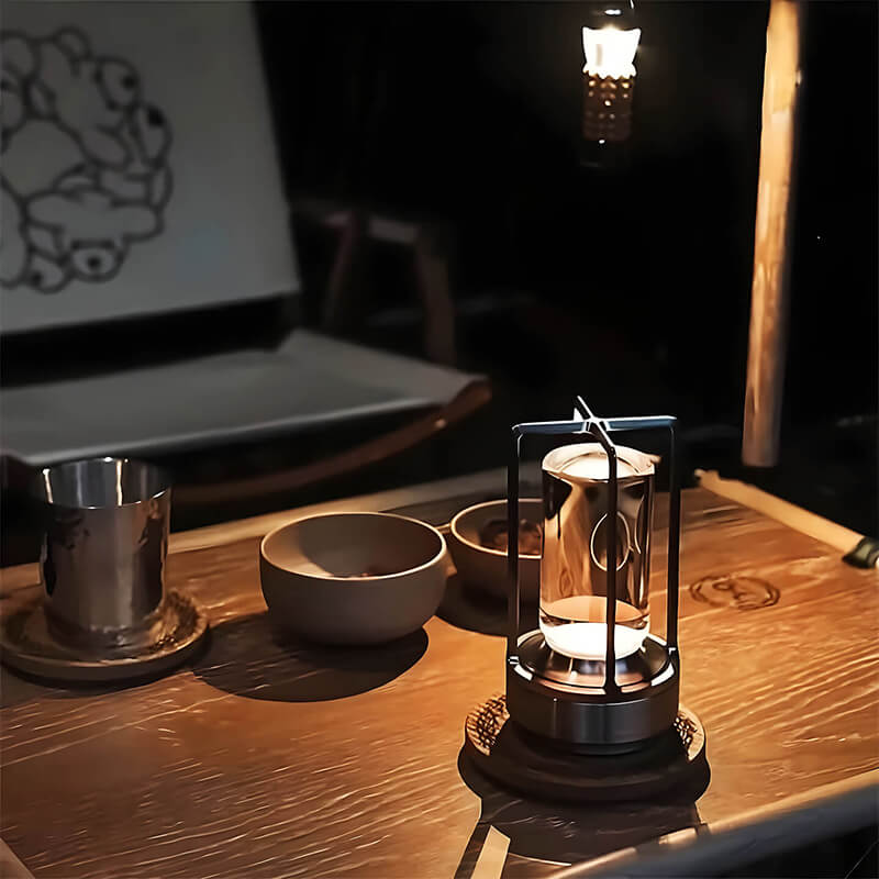 Auralight Trådløs Bordlampe – LED, Vandtæt, Bærbar