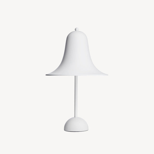 Batteridrevet bordlampe med klassisk top