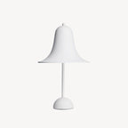 Batteridrevet bordlampe med klassisk top