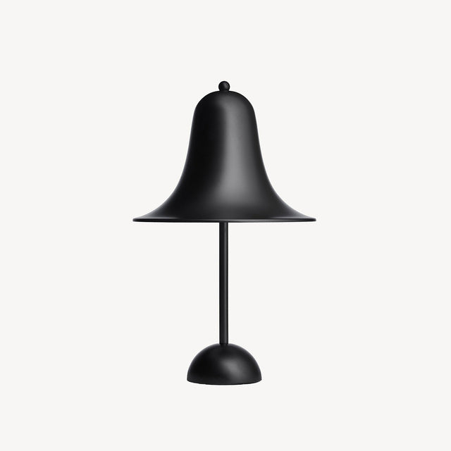 Batteridrevet bordlampe med klassisk top