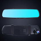 Dashcam med for og bag kamera
