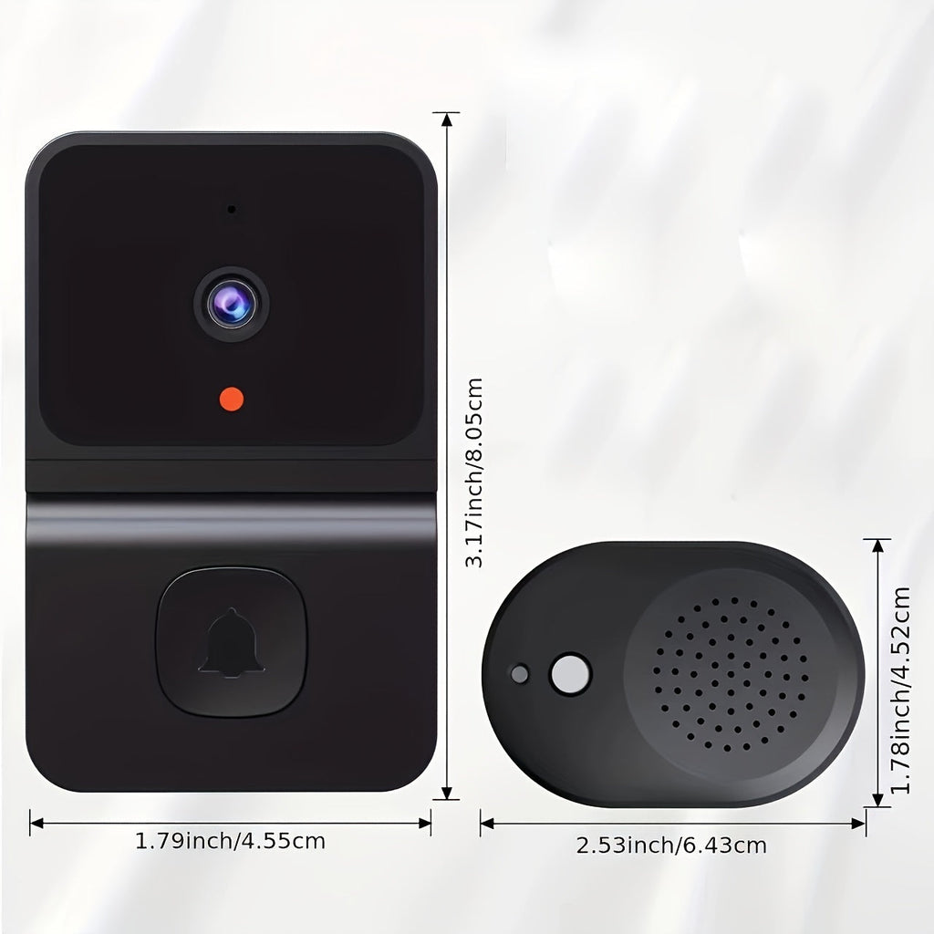 Trådløs dørklokke med kamera wifi app