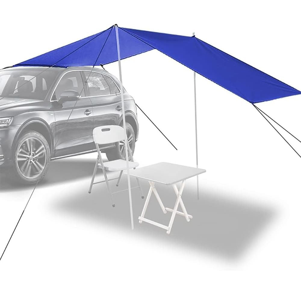 Udtrækkelig bil markise til camping