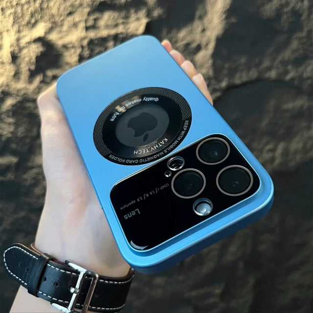 Beskyttelsescover til iPhone kamera og bagside