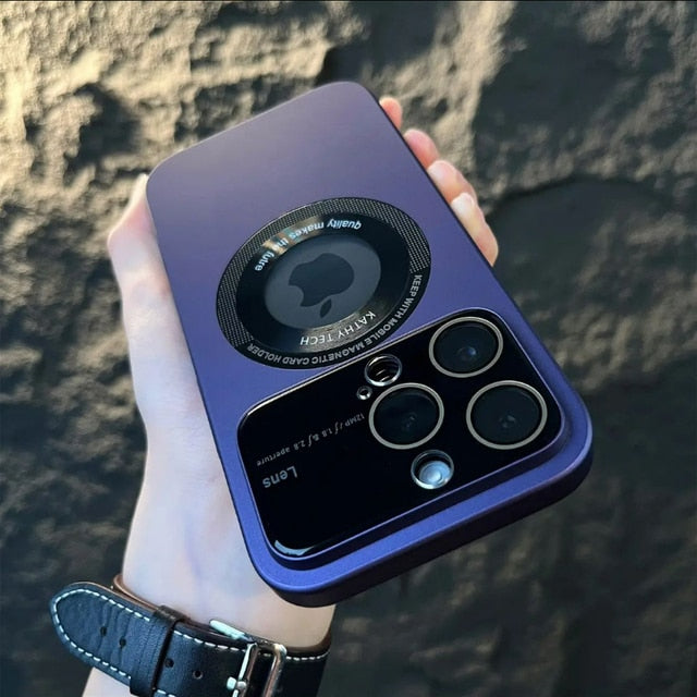 Beskyttelsescover til iPhone kamera og bagside