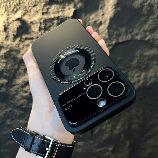 Beskyttelsescover til iPhone kamera og bagside