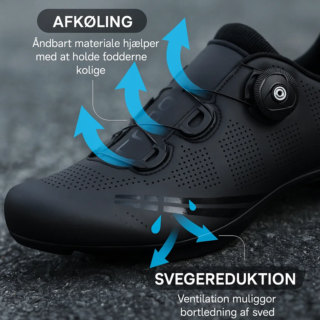 Cykelsko med ergonomisk sål