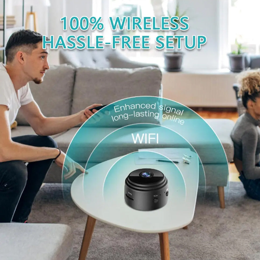 Trådløst sikkerhedskamera med WiFi