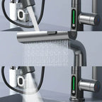 Fleksibel vandhane med LED display